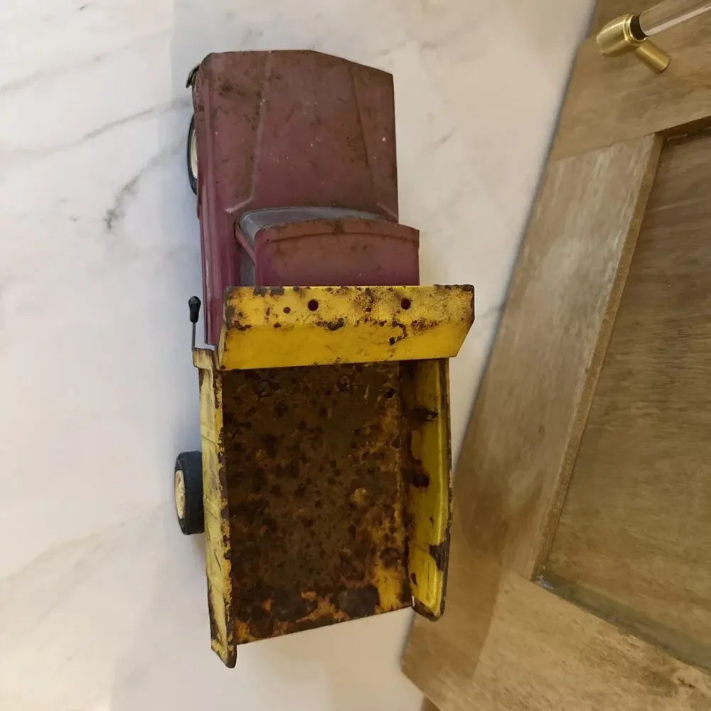 Vintage Pressed Steel Dump Truck